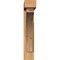 Ekena Millwork Thorton Block Smooth Bracket w/ Offset Brace, Western Red Cedar, 5 1/2"W x 26"D x 30"H BKT0604X26X30THR05SWR - alternate 3